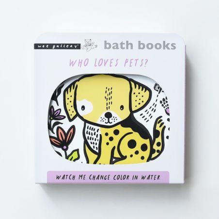 Livre de bain | Animaux de compagnie - Wee Gallery Livre de bain | Animaux de compagnie - Wee Gallery