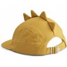 Casquette | Dino jaune par Liewood vue de dérrière