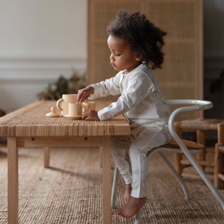 Combinaison Jumpsuit | Pansies par Bonjour Little sur un enfant Combinaison Jumpsuit | Pansies par Bonjour Little sur un enfant