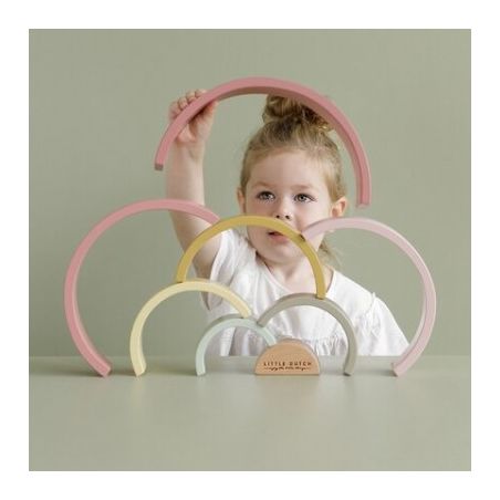 Arc en ciel | Rose nouveau coloris par Little Dutch avec un enfant Arc en ciel | Rose nouveau coloris par Little Dutch avec un enfant