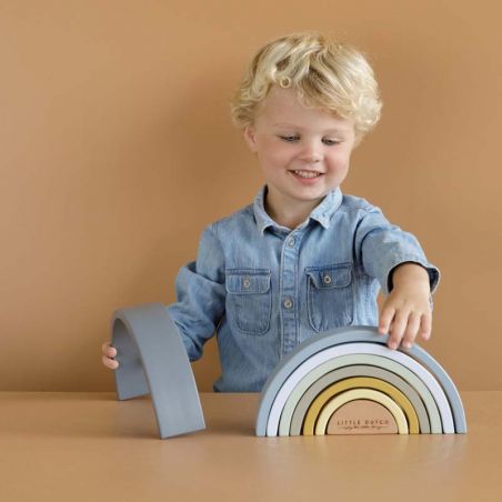 Arc en ciel | Bleu nouveau coloris par Little Dutch avec un enfant Arc en ciel | Bleu nouveau coloris par Little Dutch avec un enfant