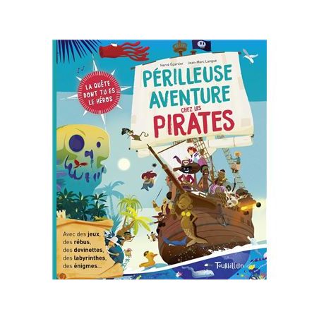 La périlleuse aventure chez les pirates par Tourbillon couverture