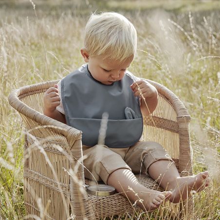 Bavoir Bunny | Tender blue - Elodie Bavoir Bunny | Tender blue - Elodie