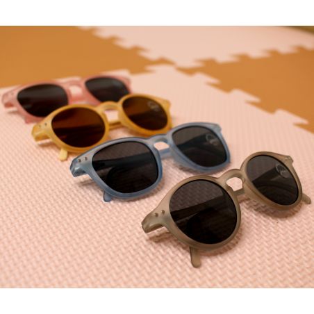 Lunettes de soleil Junior 5-10 ans (E) | Rose translucide Lunettes de soleil Junior 5-10 ans (E) | Rose translucide