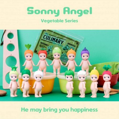 Sonny angels Légumes par Sonny angels dans un décor vert Sonny angels Légumes par Sonny angels dans un décor vert