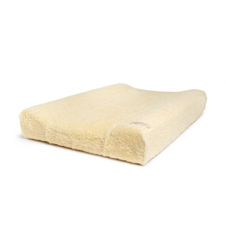 Housse de matelas à langer éponge | Vanille - Nobodinoz