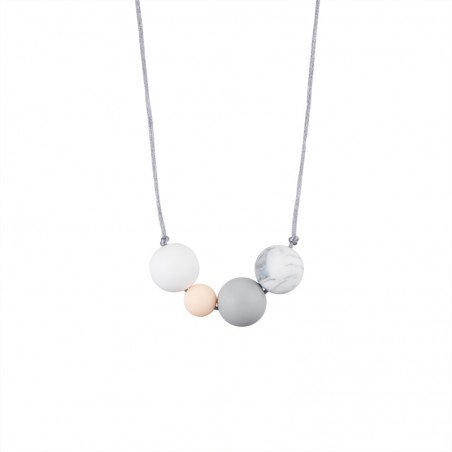 Collier Love actually Rose poudré par Minty Wendy Collier Love actually Rose poudré par Minty Wendy