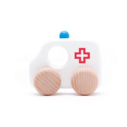 Camion Ambulance en bois