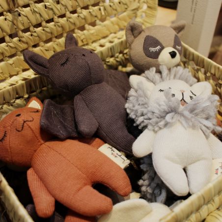 Doudou hochet chauve souris - Konges Slojd Doudou hochet chauve souris - Konges Slojd
