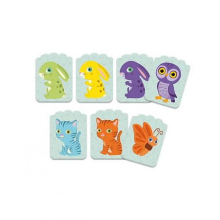 Jeu de cartes | Little match - Djeco Jeu de cartes | Little match - Djeco