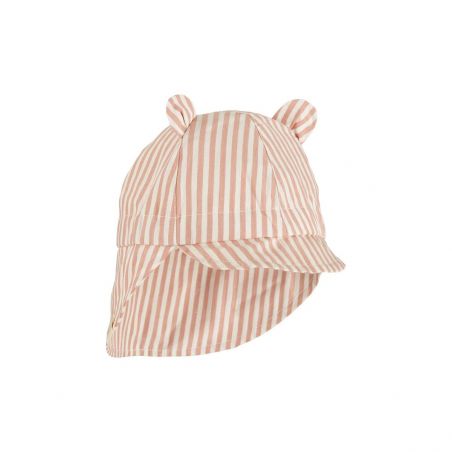 Chapeau oreilles | Rose par Liewood vue de face Chapeau oreilles | Rose par Liewood vue de face