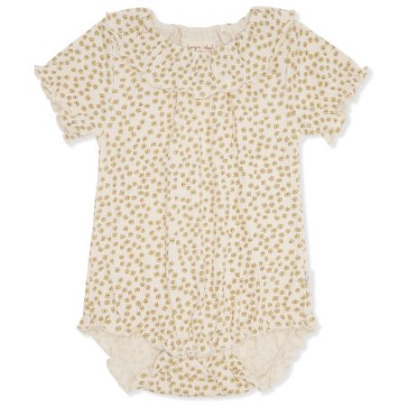 Body chleo manches courtes | Buttercup yellow - Konges Slojd