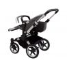Poussette naissance et 2e âge Donkey 3 Mono | Gris chiné & Aluminium