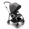 Poussette naissance et 2e âge Bee 6 | Gris chiné & Aluminium