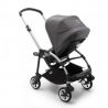 Poussette naissance et 2e âge Bee 6 | Gris chiné & Aluminium