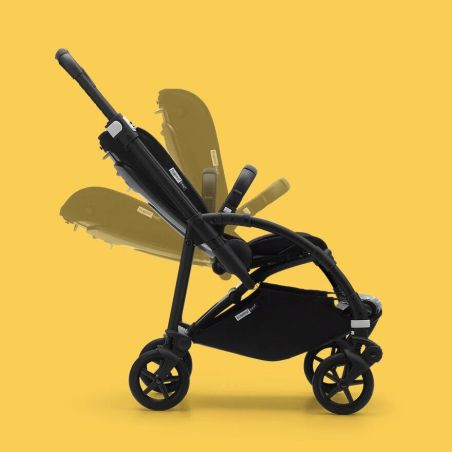 Poussette naissance et 2e âge Bee 6 | Gris chiné & Aluminium