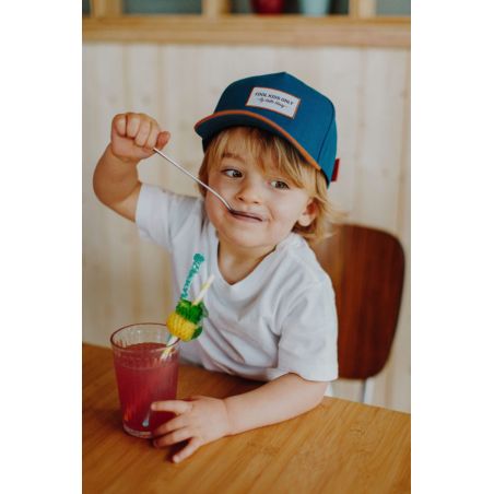 Casquette Enfant Duck Blue sur enfant