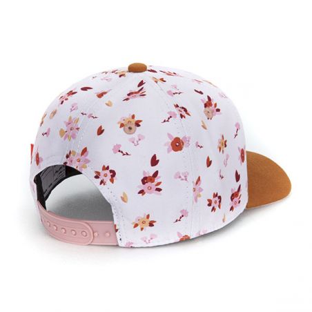 Casquette Enfant Vintage Flowers vu de dos Casquette Enfant Vintage Flowers vu de dos