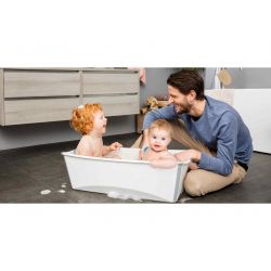 Baignoire pliable Flexi Bath XL | Transparente et Bleue