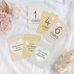 Kit Cartes Souvenirs de grossesse par Zü