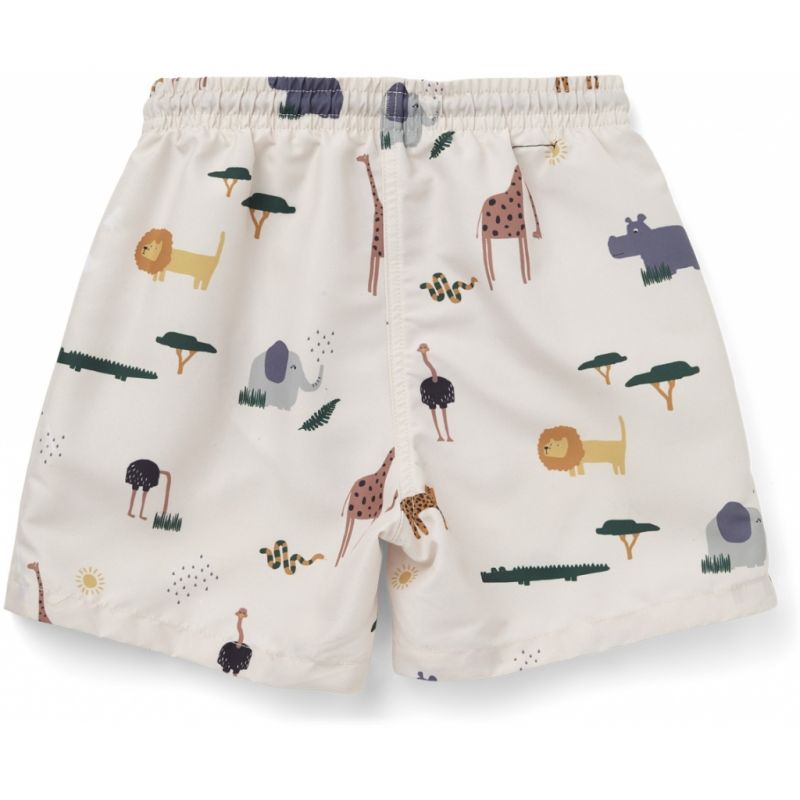 Short de bain Duke Safari Liewood vu de dos