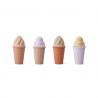 Jouet : 4 glaces en silicone Rose multimix par Liewood