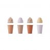 Jouet : 4 glaces ouvertes en silicone Rose multimix par Liewood
