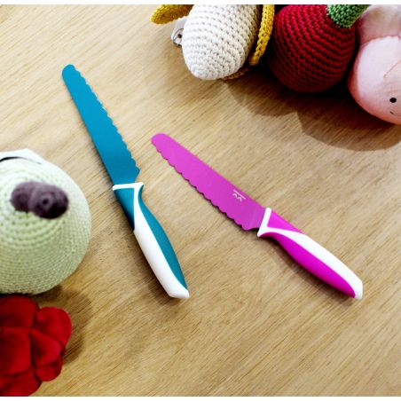Couteau pour enfant | Rose - KiddiKutter Couteau pour enfant | Rose - KiddiKutter