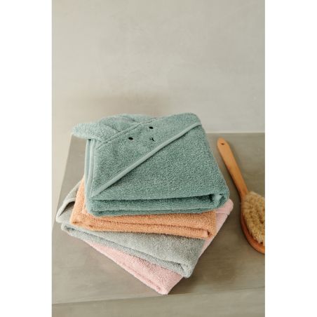 Petite cape de bain en coton bio | Lapin peppermint - Liewood Petite cape de bain en coton bio | Lapin peppermint - Liewood