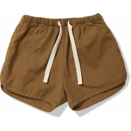 Short en coton | Marron - Konges Slojd