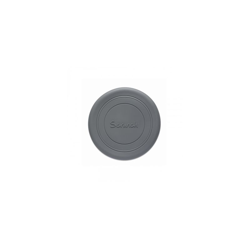 Frisbee en silicone| Gris froid