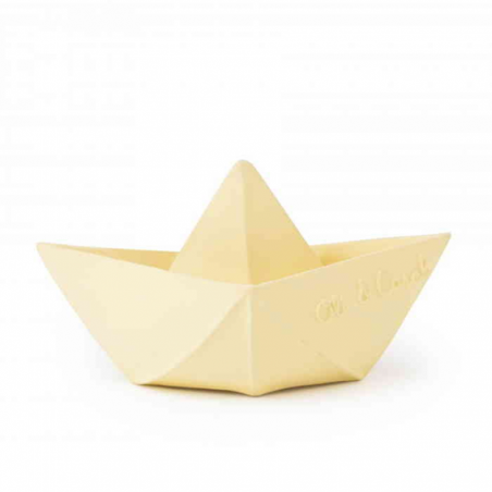 Bateau à mâchouiller Jaune par Oli and Carol Bateau à mâchouiller Jaune par Oli and Carol