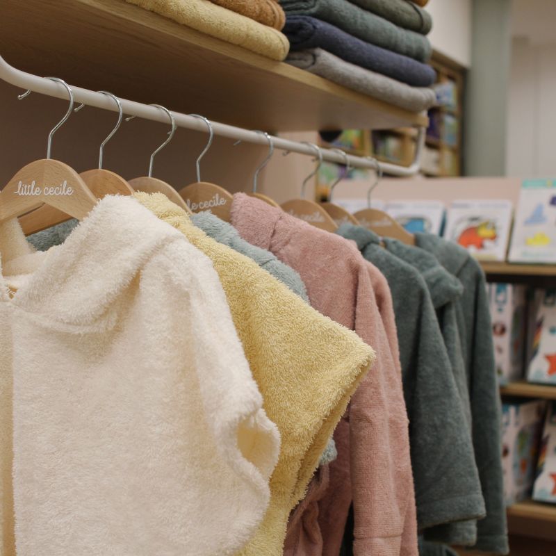 Poncho de bain | Vanille