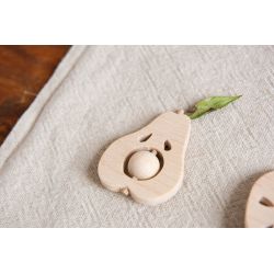 Hochet Poire en bois