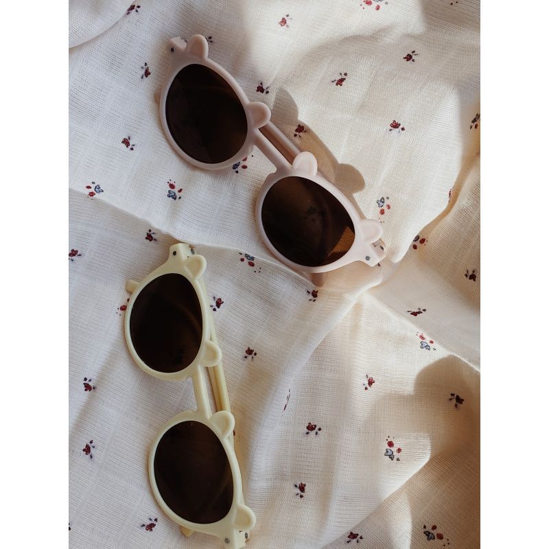 Lunettes Bebe Ours Rose Konges Slojd Little Cecile