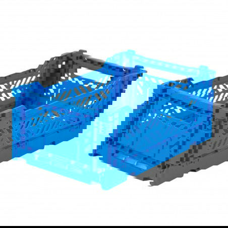 Caisse pliable Bleu électrique - Mini Caisse pliable Bleu électrique - Mini