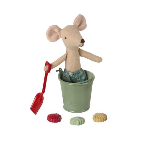 Set de plage Pelle, seau et coquillages par Maileg