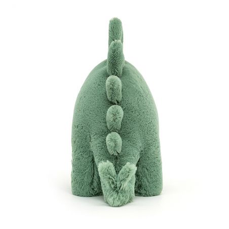 Doudou Fossilly Stegosaurus par Jellycat vu de dos Doudou Fossilly Stegosaurus par Jellycat vu de dos