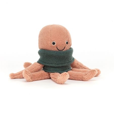 Pieuvre avec pull par Jellycat Pieuvre avec pull par Jellycat