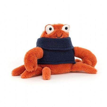 Crabe avec pull par Jellycat Crabe avec pull par Jellycat