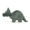 Doudou Fossilly Triceratops par Jellycat vu de côté - Jellycat