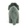 Doudou Fossilly Triceratops par Jellycat vu de dos - Jellycat