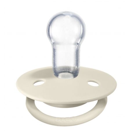 Forme de la tétine Bibs De Lux Ivoire et amande par Bibs Forme de la tétine Bibs De Lux Ivoire et amande par Bibs