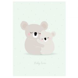 Affiche koala par Zü