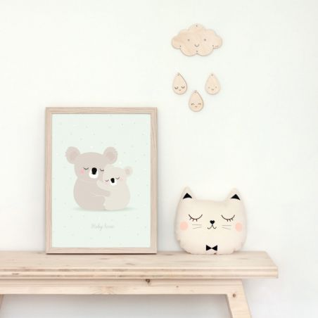 Affiche koala par Zü dans un cadre Affiche koala par Zü dans un cadre