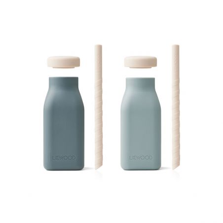 Bouteille gourde Milkshake | Bleu - Liewood Bouteille gourde Milkshake | Bleu - Liewood