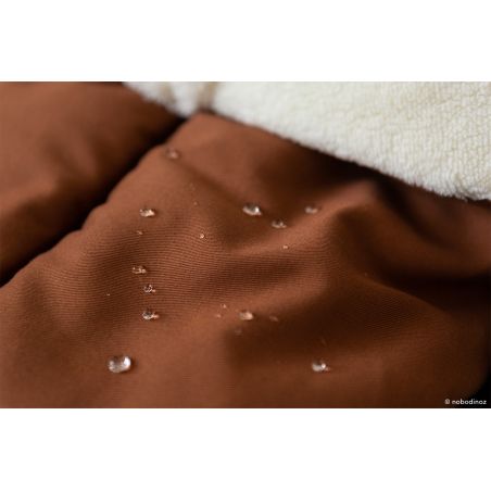 Chancelière imperméable Baby on the go | Argile - Nobodinoz