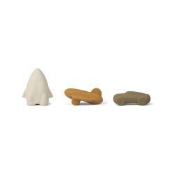 3 jouets pour le bain | Véhicules Golden Caramel