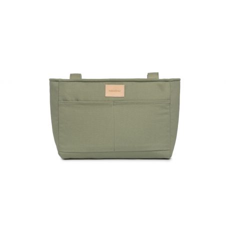 Organisateur de poussette imperméable Baby on the go | Olive - Nobodinoz Organisateur de poussette imperméable Baby on the go | Olive - Nobodinoz