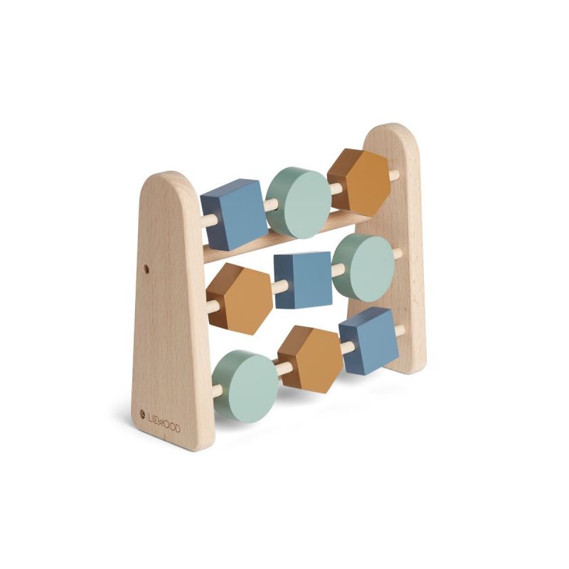Abacus en bois | Bleu
